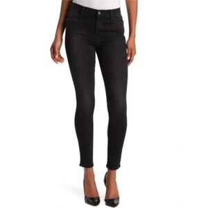 FRAME Denim Le High Skinny Jeans Size 25 Condor Black